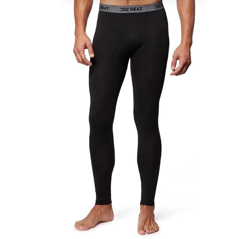 NWT. 32 Degrees Heat. MEN'S 2 Pack LIGHTWEIGHT LEGGING Large